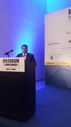 Dr-khalid-sulehri-addressing-to-the-Islamic-Finance-News-IFN-conference-in-Riyadh-in-marriott-hotel-Riyadh-on-22nd-November-2017 (1)